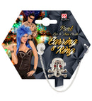 Punk Set  Earring With Ear-To-Nose Chain, Skull Ring 