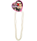 White Glamour Pearl Necklace 57 Cm