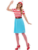 Where is Wally Wenda Costume Ladies Dress Hat Glasses Waldlo 4