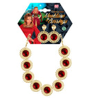 Renaissance Queen Set With Red Gems