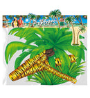 Set Of 2 Palmtrees H 180 And 116 Cm