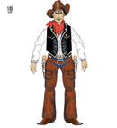 Jointed Cow-Boy H 1,40 M