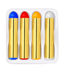 Set Of 4 Big Carnival Make-Up Sticks - 21 Ml