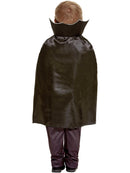 Toddler Vampire Costume Red Top Black Trousers and Cape 3