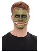 Smiffys Makeup FX Zombie Face Transfer Green Facepaint Blood Pencils Transfer Sponge 3
