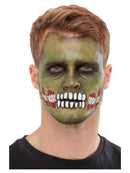Smiffys Makeup FX Zombie Face Transfer Green Facepaint Blood Pencils Transfer Sponge 4