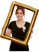 Inflatable Picture Frame Gold 70cm Party Photo Accessory 1
