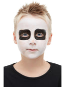 Makeup FX Kids Skeleton Kit Aqua Black Facepaint Crayon Sponge Applicator 4