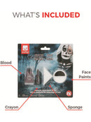 Makeup FX Skeleton Kit Aqua Black and White 8