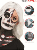Makeup FX Skeleton Kit Aqua Black and White 10