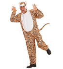 Tiger  Jumpsuit, Headpiece With Mask 