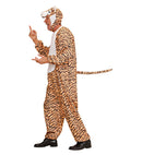 Tiger  Jumpsuit, Headpiece With Mask 