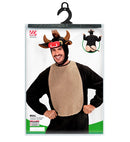 Bull  Jumpsuit With Buttocks, Headpiece With Mask 