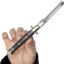 50s Style Teddy Boy Flick Comb Adult Black_1 sm-98765