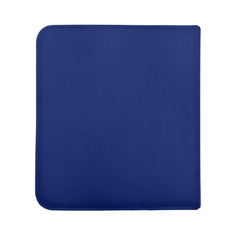 Ultra Pro E-15740 Ultra Pro-12 Pocket Zippered Pro Binder-Blue (Blue)