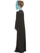 Alien Costume Child Blue Robe and Mask 3