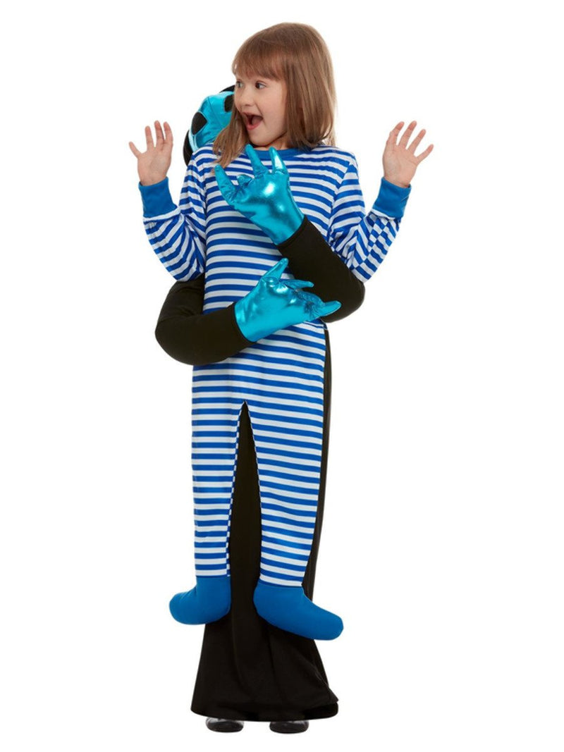 Alien Abduction Costume Child Blue