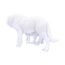 Winter Offspring Mother and Wolf Pup Ornament 27.5cm 3