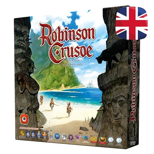 Portal Games Robinson Crusoe Adventures on the Cursed Island Board Game