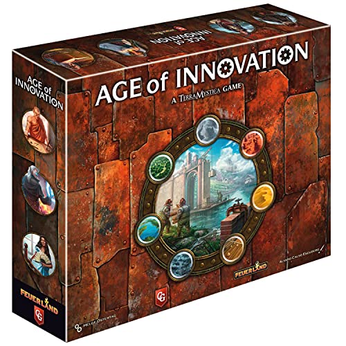 Capstone Games: Age of Innovation - A Terra Mystica Game, Faction Strategy Board Game