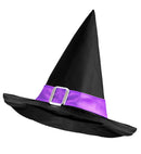 Witch Hat With Purple Band And Buckle