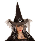 Black Witch Hat With Tulle