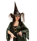 Black Witch Hat With Tulle