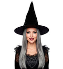 Witch Hat With Grey Hair