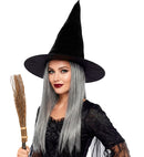 Witch Hat With Grey Hair