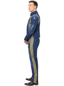 Star Trek Discovery Command Uniform Adult Blue Gold Jacket Trousers 3