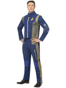 Star Trek Discovery Command Uniform Adult Blue Gold Jacket Trousers 1