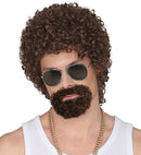 Mr. Wonderful Wig & Goatee Beard In Box