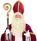 Santa Claus & St. Nicholas Wig With Beard, Moustache & Eyebrows” In Box