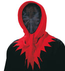 Invisible Face Hood 3 Colors Ass.: 8 Black, 2 Red, 2 Purple