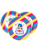 True and The Rainbow Kingdom Tableware Party Plate Pack Of 8 23cm Diameter 2