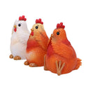 Three Wise Hens Figurines by Nemesis Now 8.5cm 2