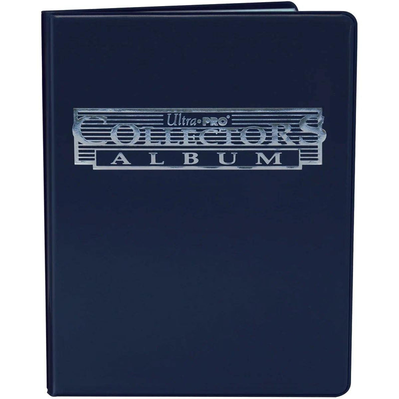 4-Pocket Cobalt Collectors Portfolio