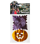 Foil Pumpkin Garland 2,7 M