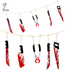 Bloody Weapons Garland 172 Cm