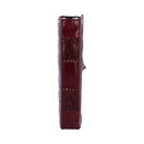 Lockable Red Leather Medieval Embossed Journal 15x21cm 4