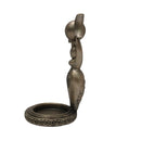 Exclusive Bronze Spiral Goddess Tea Light Holder 12cm 3