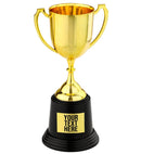 Trophy With Customizable Adhesive Etiquette 22 Cm