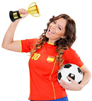 Trophy With Customizable Adhesive Etiquette 22 Cm