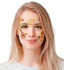  Steampunk Adhesive Face Art Decor