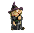 Double Small Witch and Cauldron Figurine 9.7cm 2