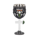 Metallica Master of Puppets Goblet Album Wine Glass 18cm Officially Licensed 3