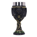 Feline Fang Black Cat Goblet 17.3cm 2
