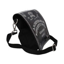 Spirit Board Embossed Shoulder Tablet Bag Black 25cm 6