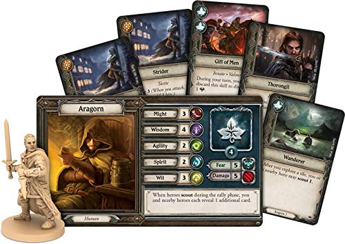 The Lord of The Rings Journeys in Middle-Earth Board Game/Strategy Game/Adventure Game for Adults and Teens | Ages 14+ | 1-5 Players | Avg. Playtime 60+ Mins | Made by Fantasy Flight Games