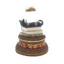 Witching Hour Cat Snowglobe 11cm by Lisa Parker 4